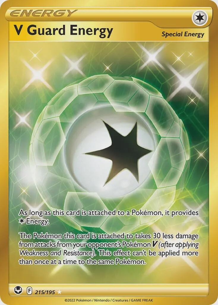 V Guard Energy - Secret Rare - Silver Tempest - 215