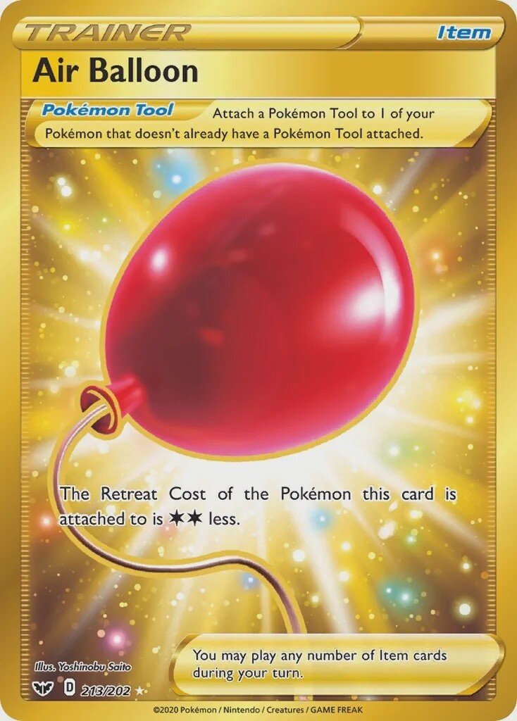 Air Balloon - Secret Rare - Sword &amp; Shield - 213