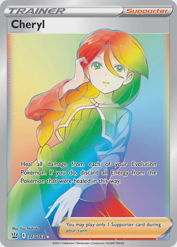 Cheryl - Secret Rare - Battle Styles - 173
