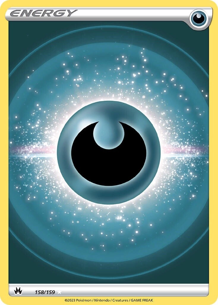 Darkness Energy - Ultra Rare - Crown Zenith - 158