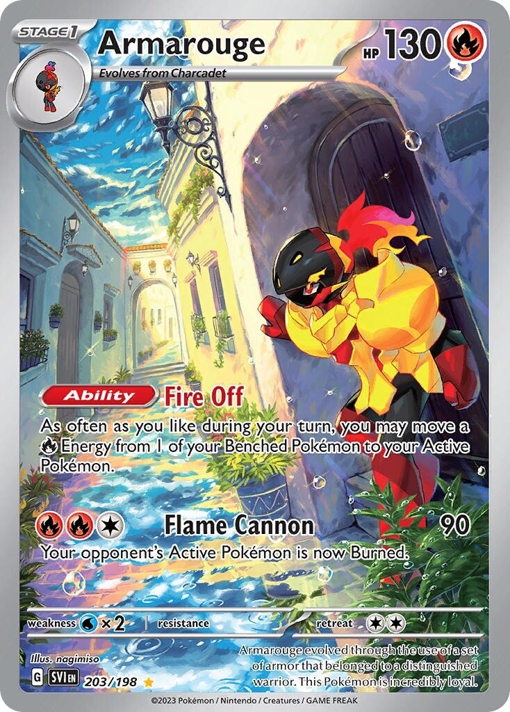 Armarouge - Illustration Rare - Scarlet &amp; Violet - 203