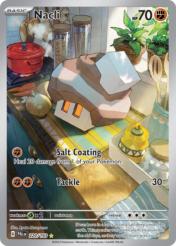 Nacli - Illustration Rare - Paldea Evolved - 220