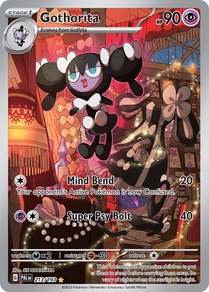 Gothorita - Illustration Rare - Paldea Evolved - 213