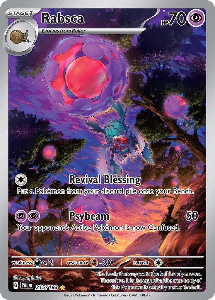 Rabsca - Illustration Rare - Paldea Evolved - 215