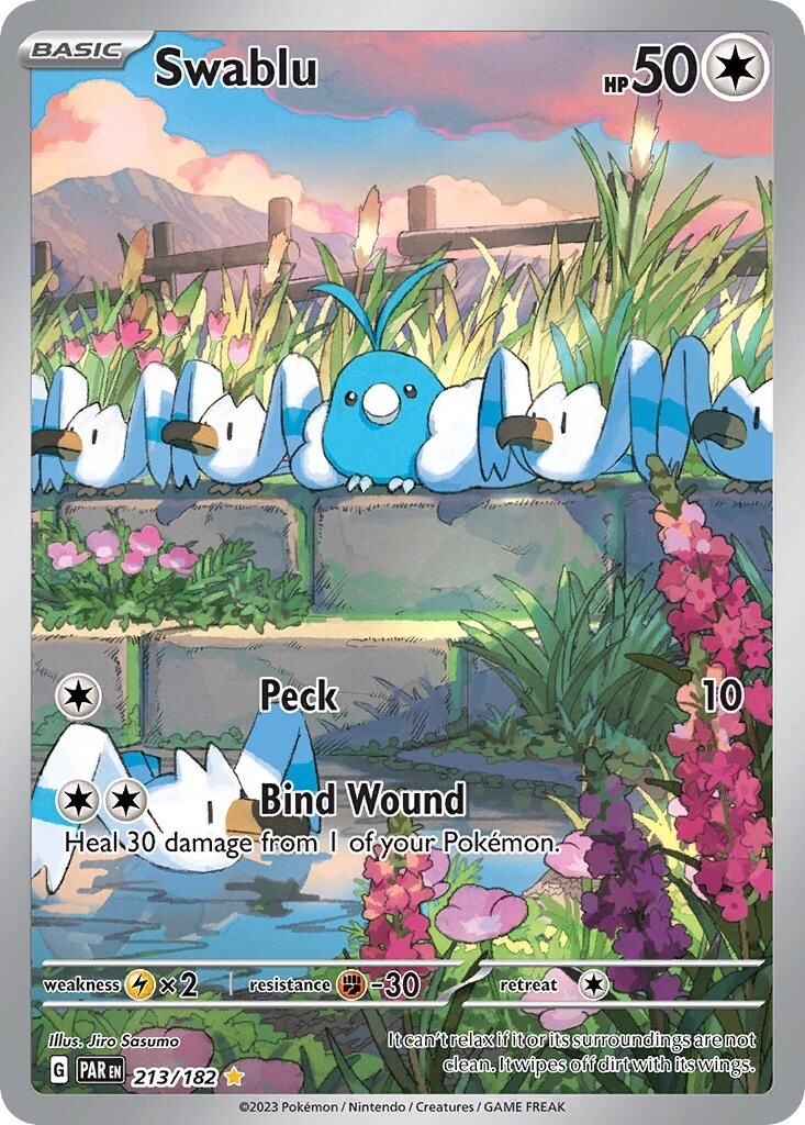 Swablu - Illustration Rare - Paradox Rift - 213