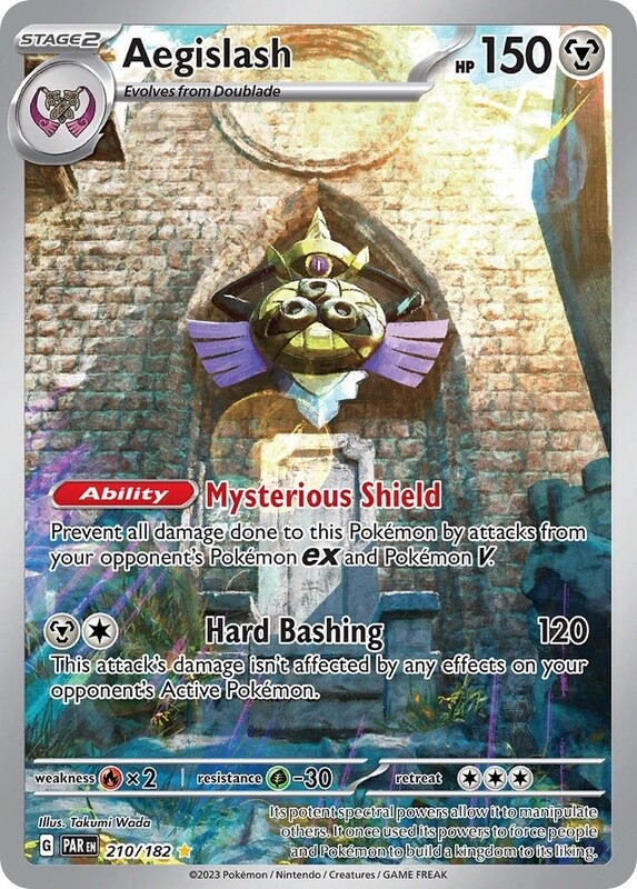 Aegislash - Illustration Rare - Paradox Rift - 210