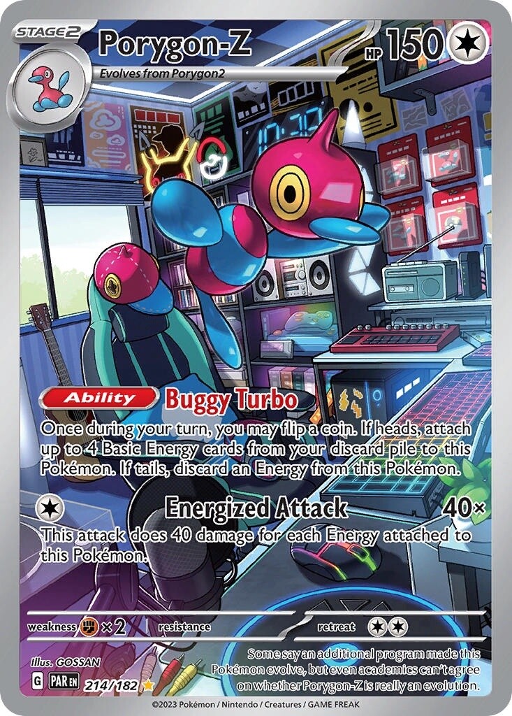 Porygon-Z - Illustration Rare - Paradox Rift - 214