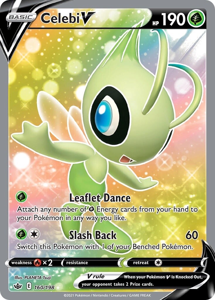 Celebi V - Ultra Rare - Chilling Reign - 160