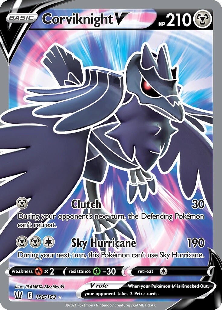 Corviknight V - Ultra Rare - Battle Styles - 156