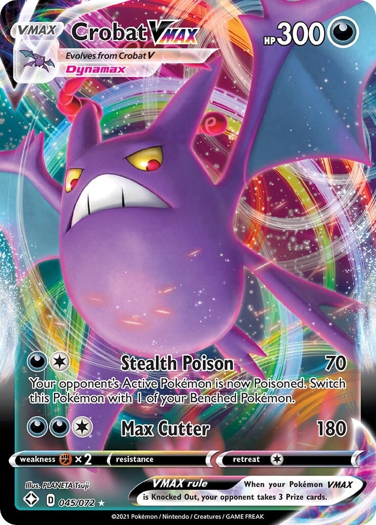 Crobat VMAX - Ultra Rare - Shining Fates - 45