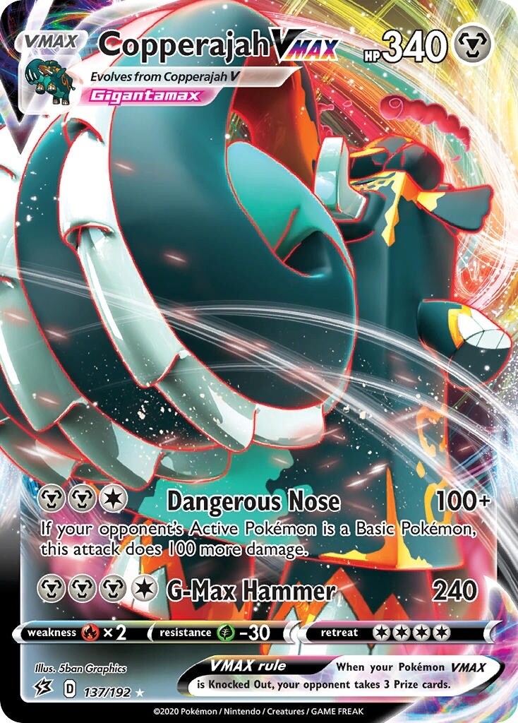 Copperajah VMAX - Ultra Rare - Rebel Clash - 137