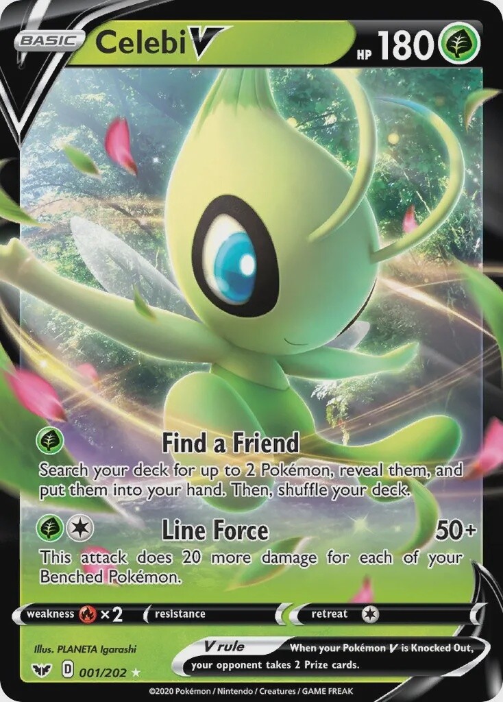 Celebi V - Ultra Rare - Sword &amp; Shield - 1