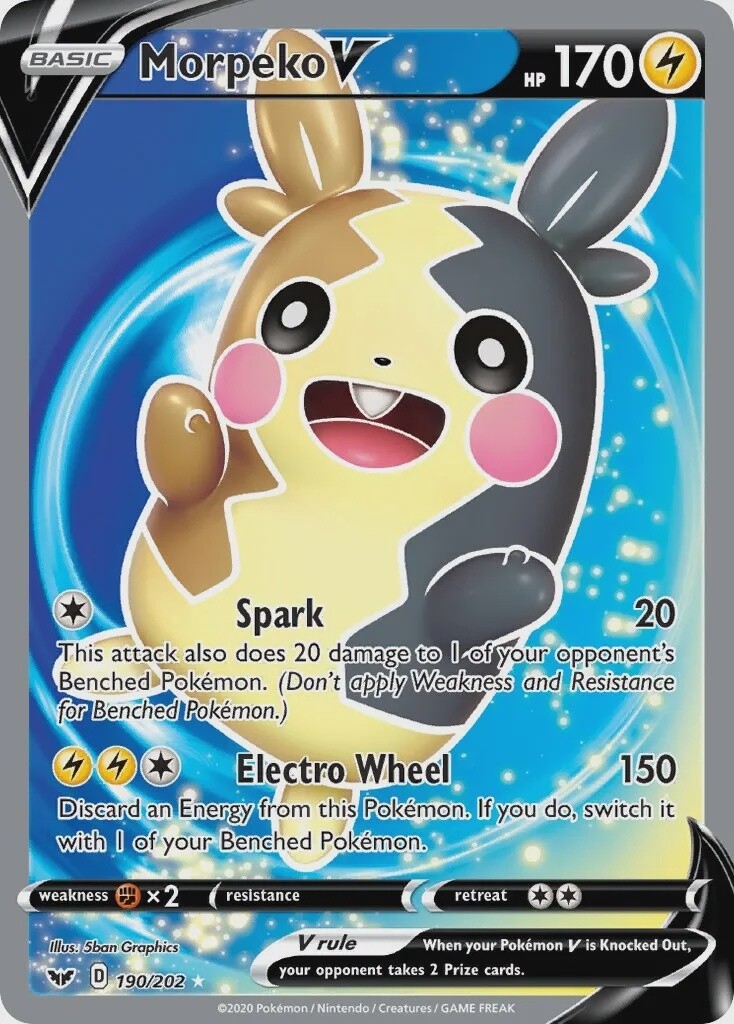 Morpeko V - Ultra Rare - Sword &amp; Shield - 79