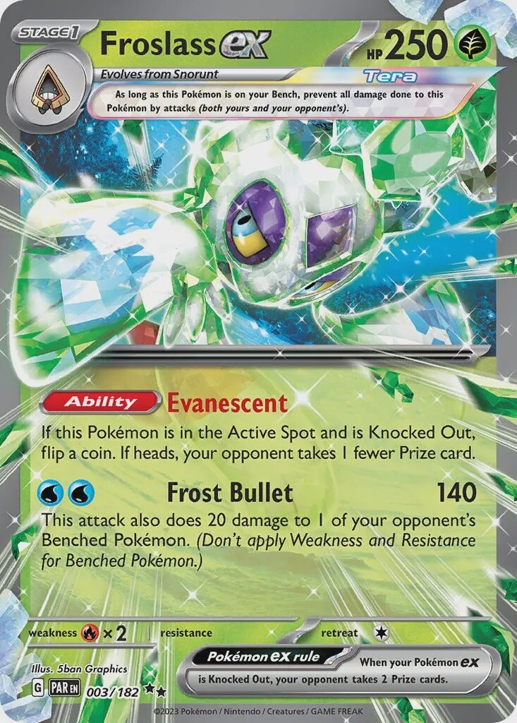 Froslass ex - Double Rare - Paradox Rift - 3