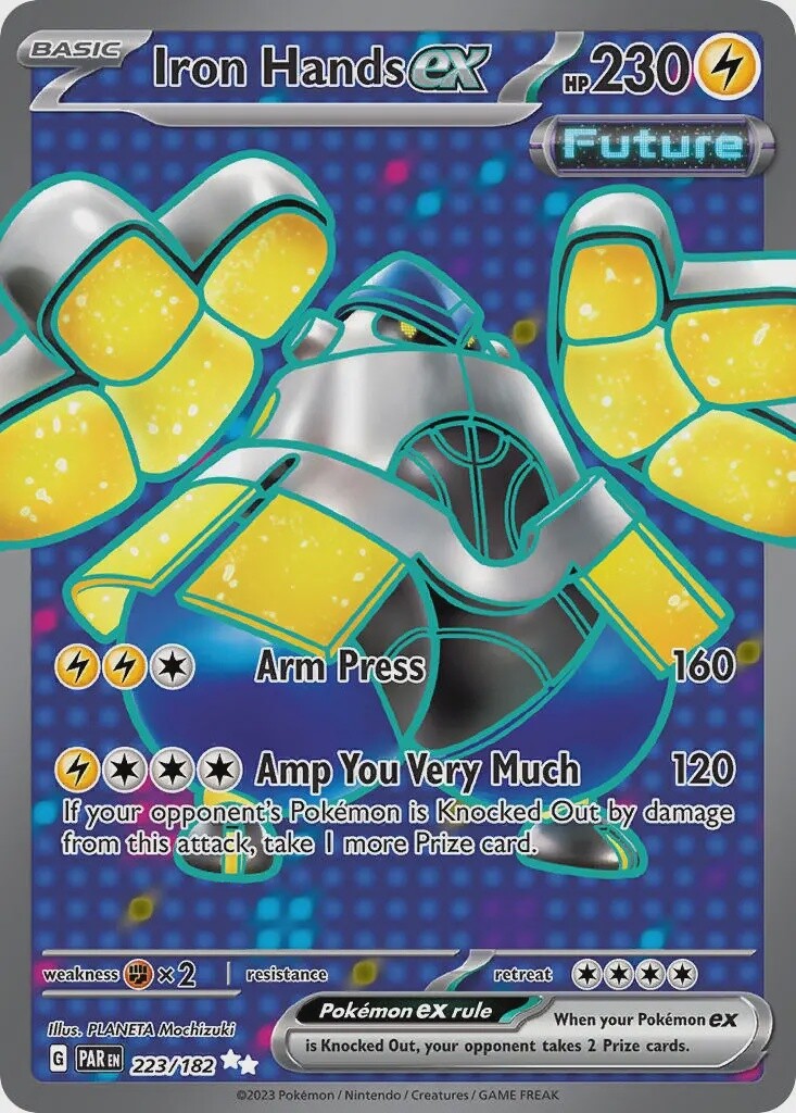 Iron Hands ex - Ultra Rare - Paradox Rift - 223