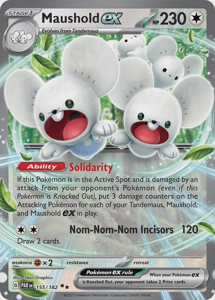 Maushold ex - Double Rare - Paradox Rift - 155