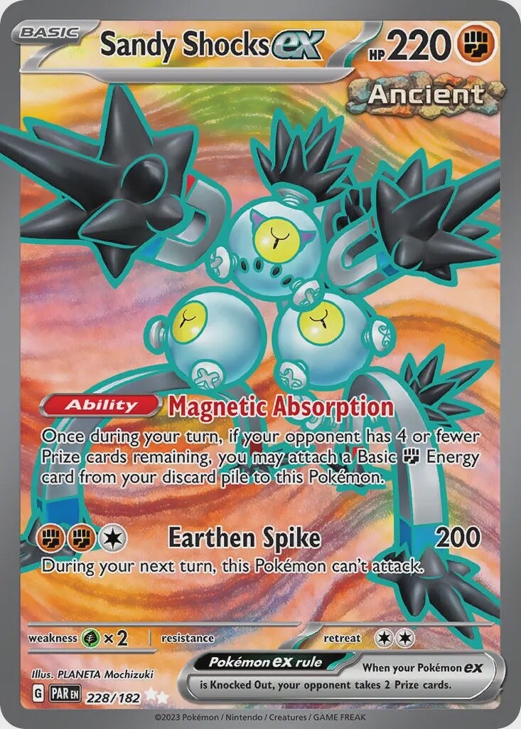 Sandy Shocks ex - Ultra Rare - Paradox Rift - 228