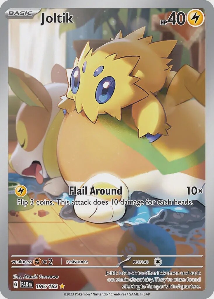 Joltik - Illustration Rare - Paradox Rift - 196