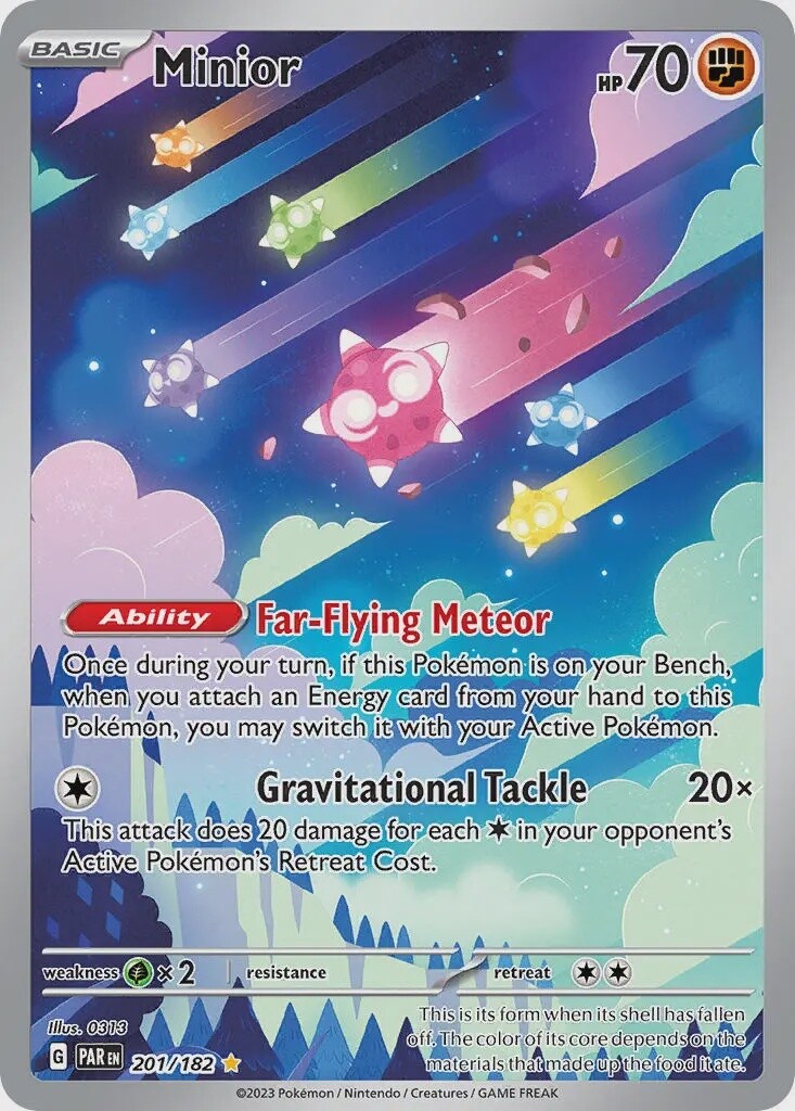 Minior - Illustration Rare - Paradox Rift - 201