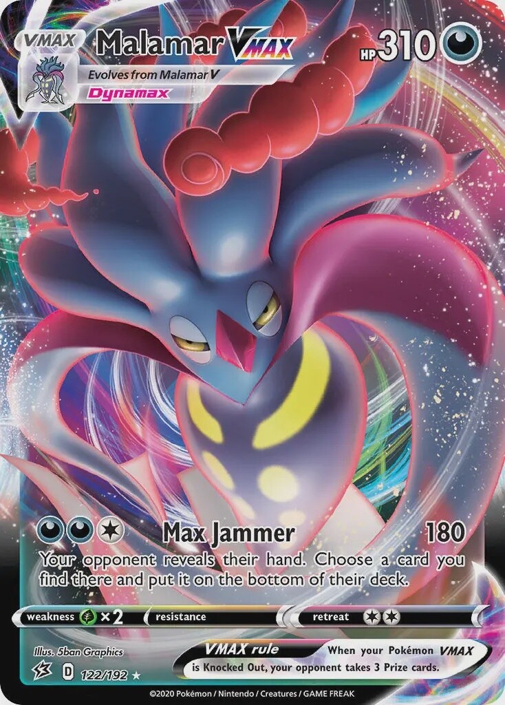 Malamar VMAX - Ultra Rare - Rebel Clash - 122