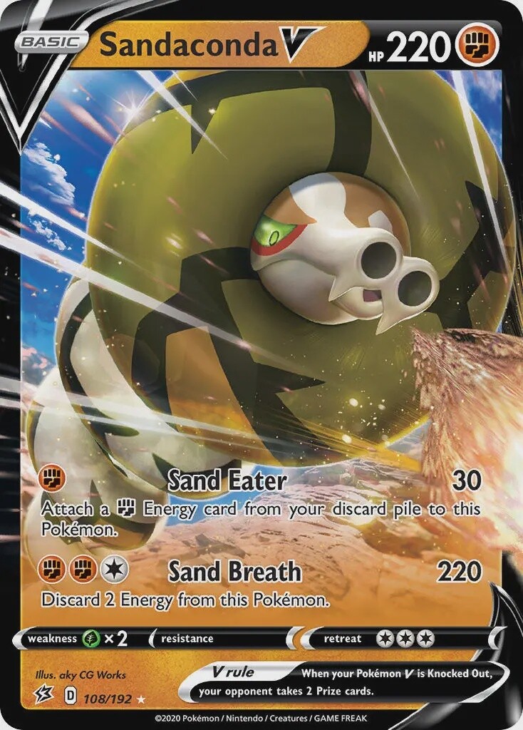 Sandaconda V - Ultra Rare - Rebel Clash - 108