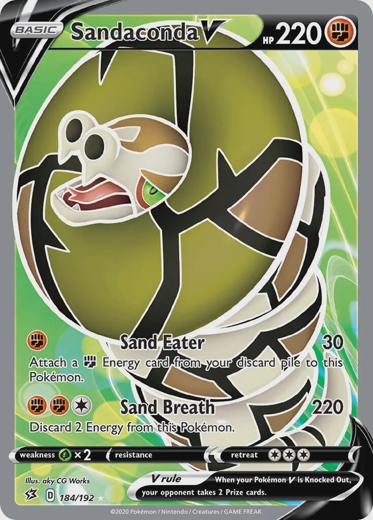 Sandaconda V - Ultra Rare - Rebel Clash - 184