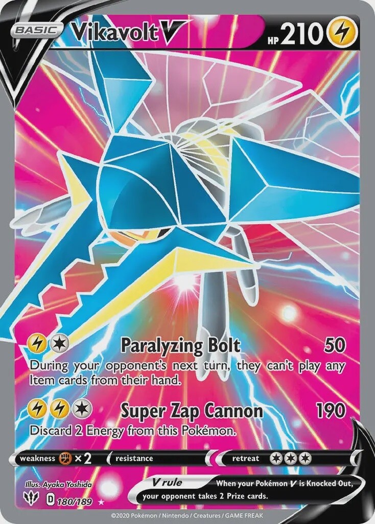 Vikavolt V - Ultra Rare - Darkness Ablaze - 180