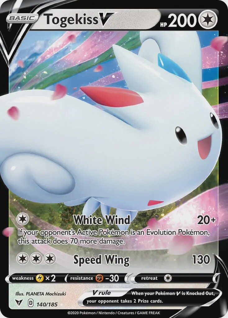 Togekiss V - Ultra Rare - Vivid Voltage - 140