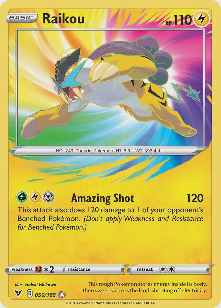 Raikou - Amazing Rare - Vivid Voltage - 50