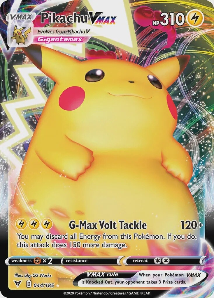 Pikachu VMAX - Ultra Rare - Vivid Voltage - 44