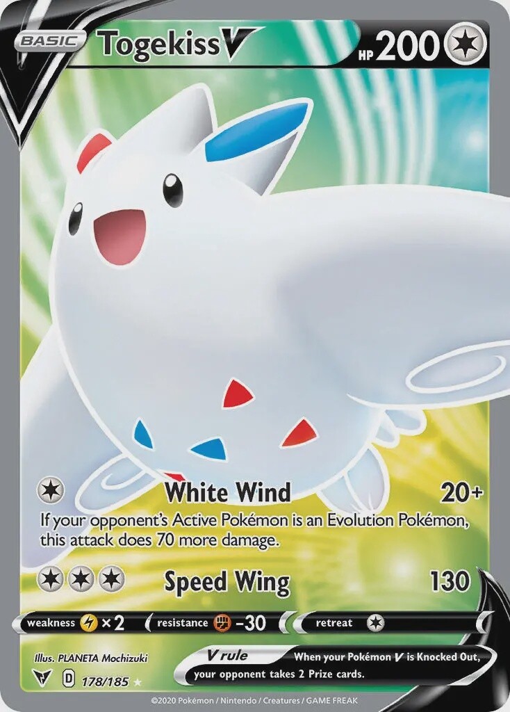 Togekiss V - Ultra Rare - Vivid Voltage - 178