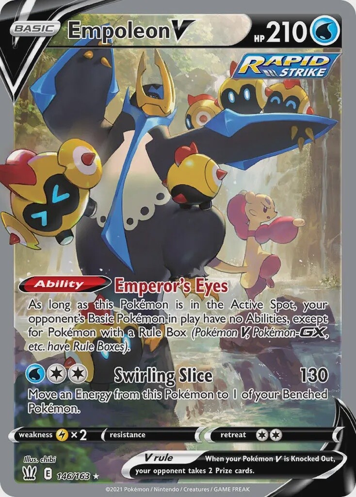 Empoleon V - Ultra Rare - Battle Styles - 146