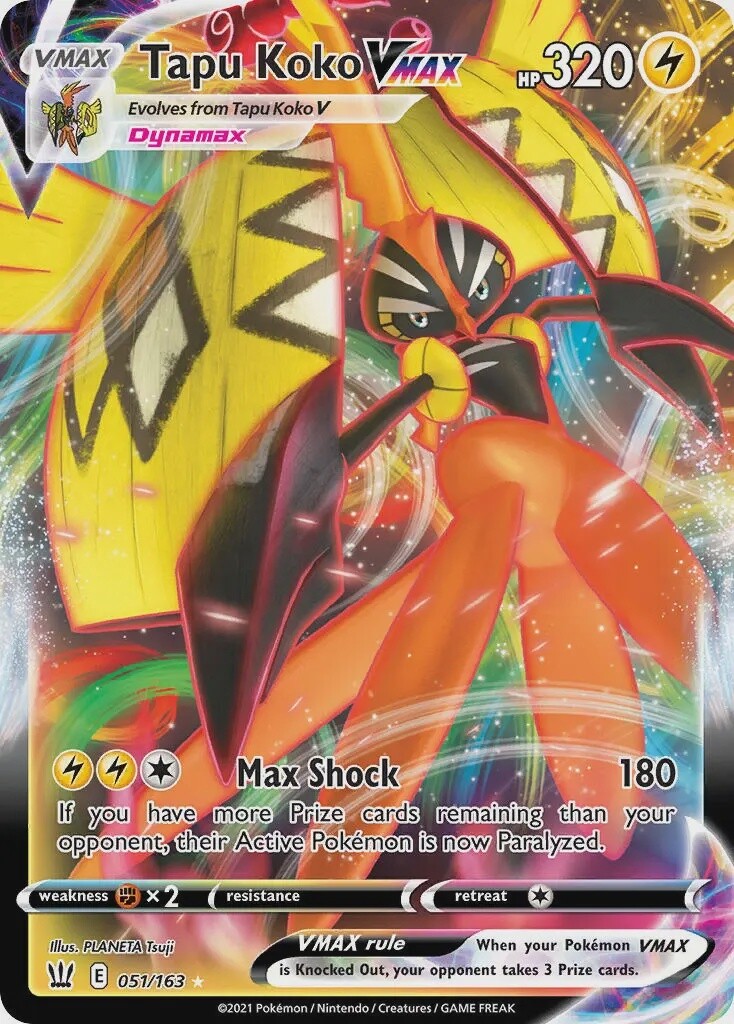 Tapu Koko VMAX - Ultra Rare - Battle Styles - 51
