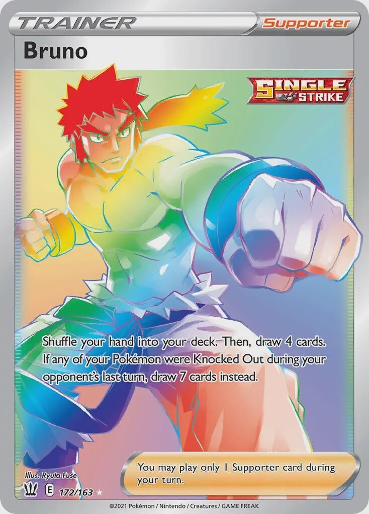 Bruno - Secret Rare - Battle Styles - 172