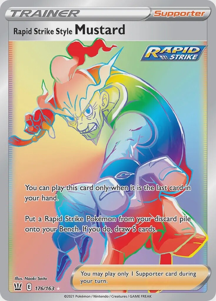 Rapid Strike Style Mustard - Secret Rare - Battle Styles - 176