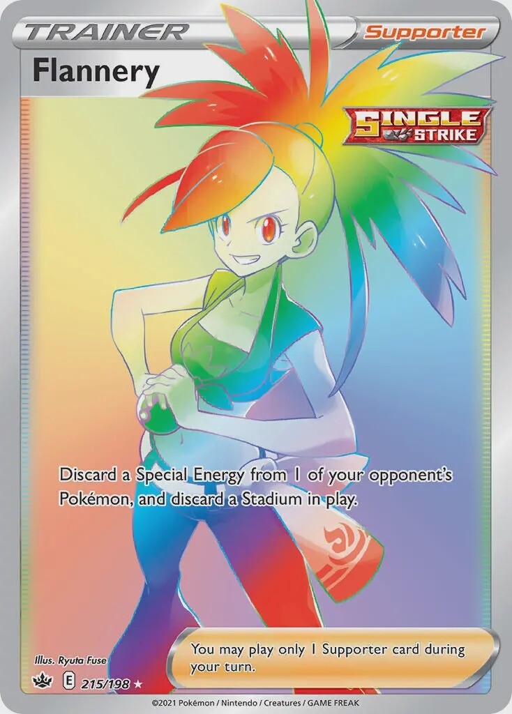 Flannery - Secret Rare - Chilling Reign - 215