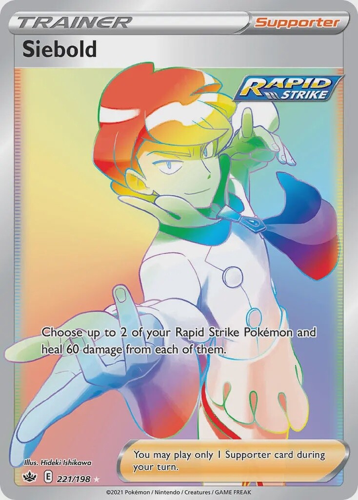 Siebold - Secret Rare - Chilling Reign - 221