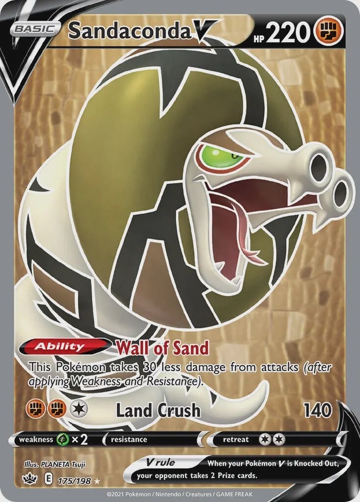 Sandaconda V - Ultra Rare - Chilling Reign - 175