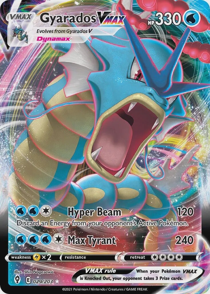 Gyarados VMAX - Ultra Rare - Evolving Skies - 29