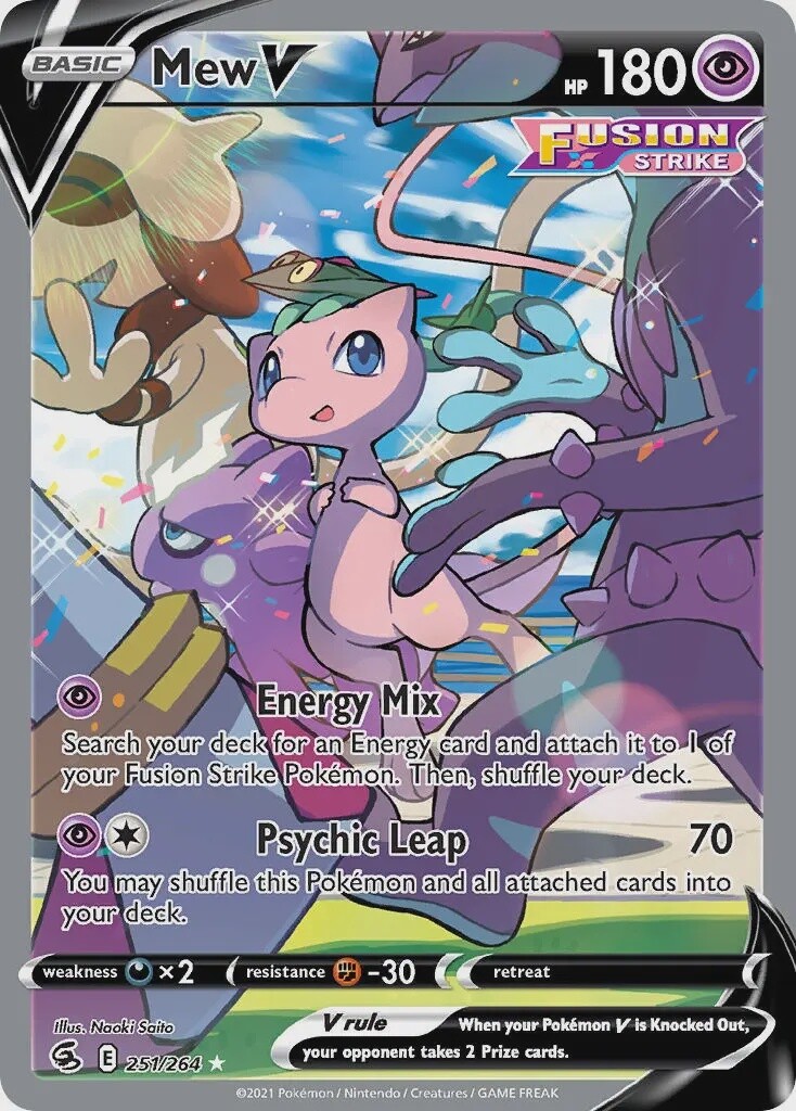 Mew V - Ultra Rare - Fusion Strike - 251