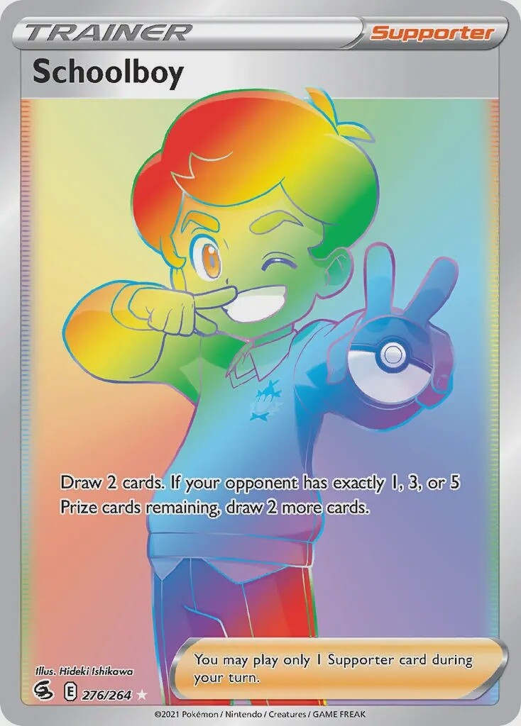 Schoolboy - Secret Rare - Fusion Strike - 276