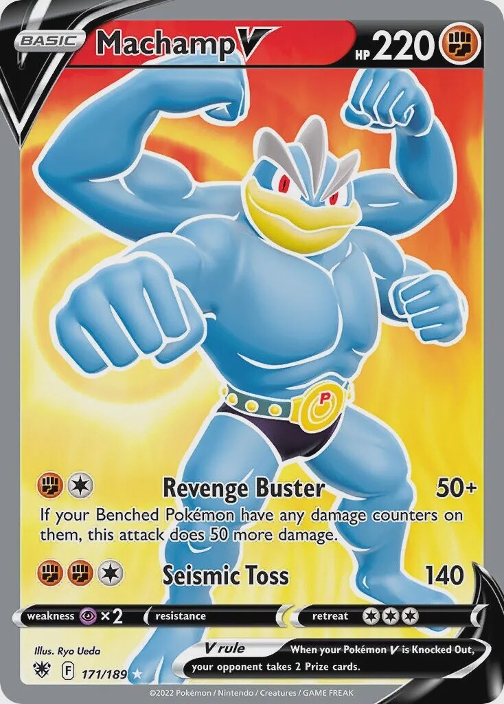 Machamp V - Ultra Rare - Astral Radiance - 171