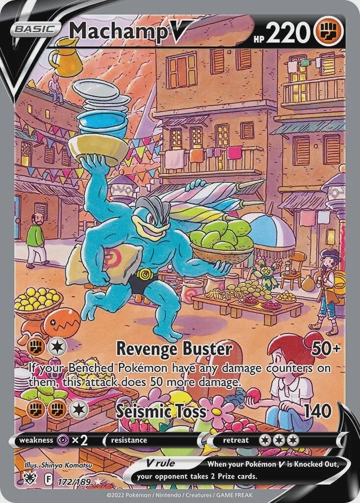 Machamp V - Ultra Rare - Astral Radiance - 172