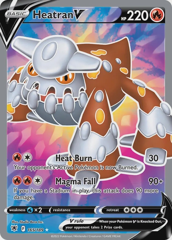 Heatran V - Ultra Rare - Astral Radiance - 165