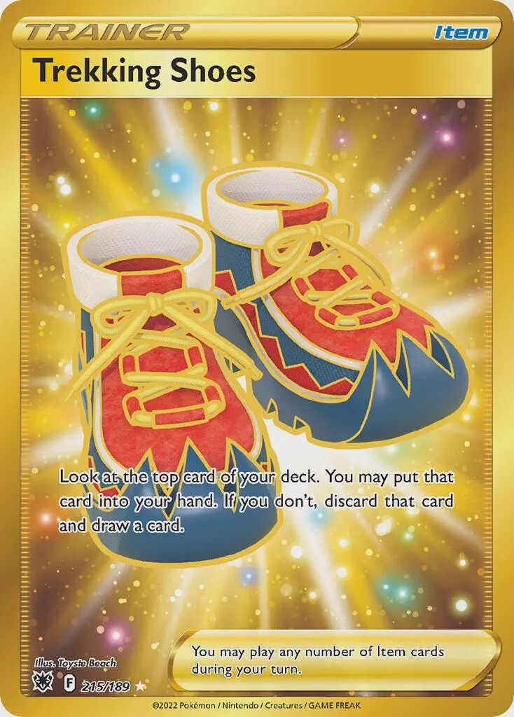 Trekking Shoes - Secret Rare - Astral Radiance - 215