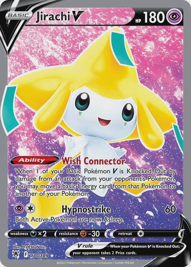 Jirachi V - Ultra Rare - Astral Radiance - 170