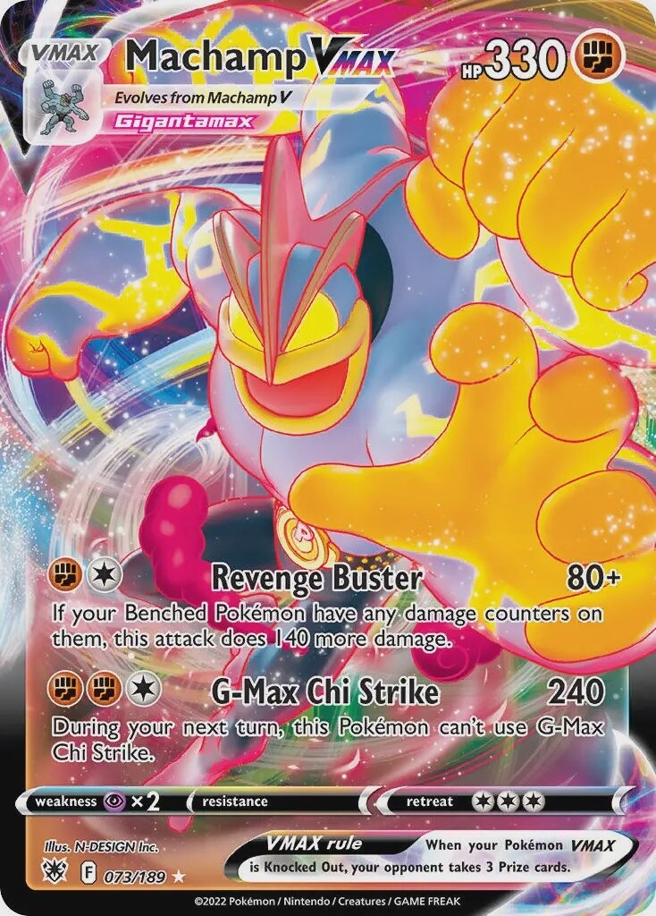 Machamp VMAX - Ultra Rare - Astral Radiance - 73