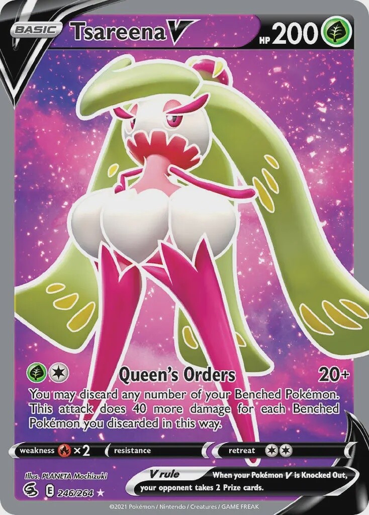 Tsareena V - Ultra Rare - Fusion Strike - 246