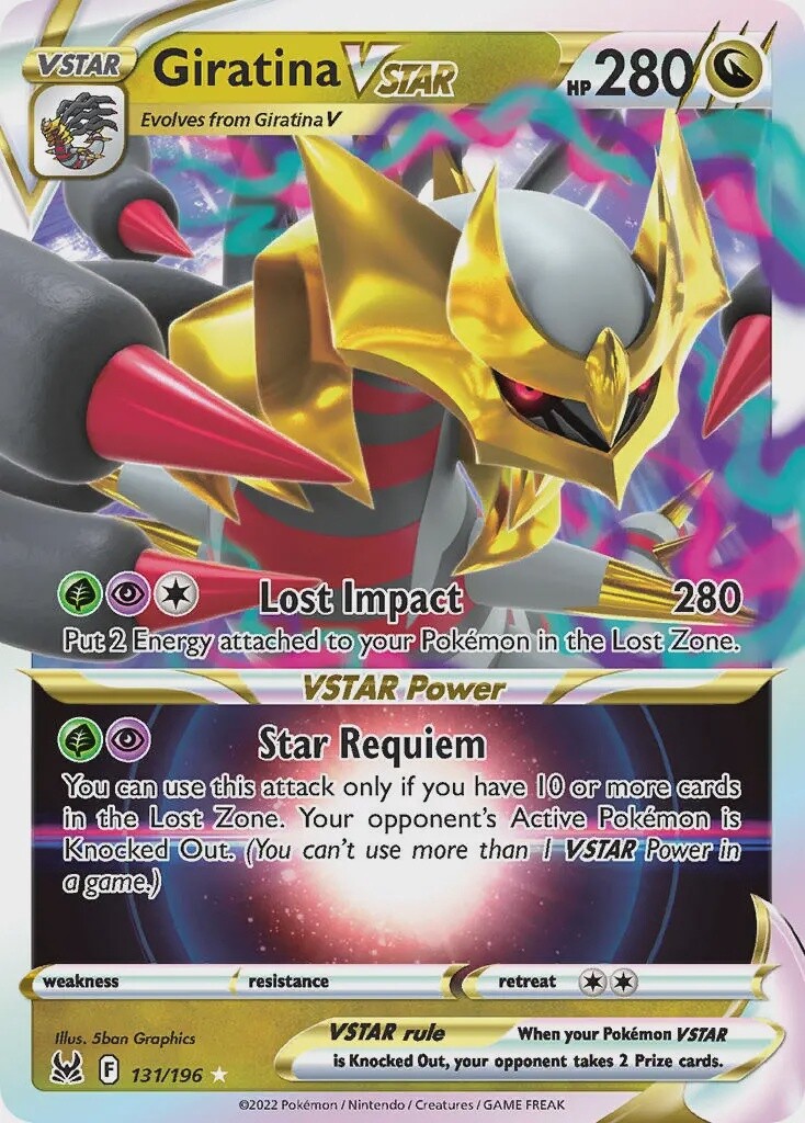 Giratina VSTAR - Ultra Rare - Lost Origin - 131