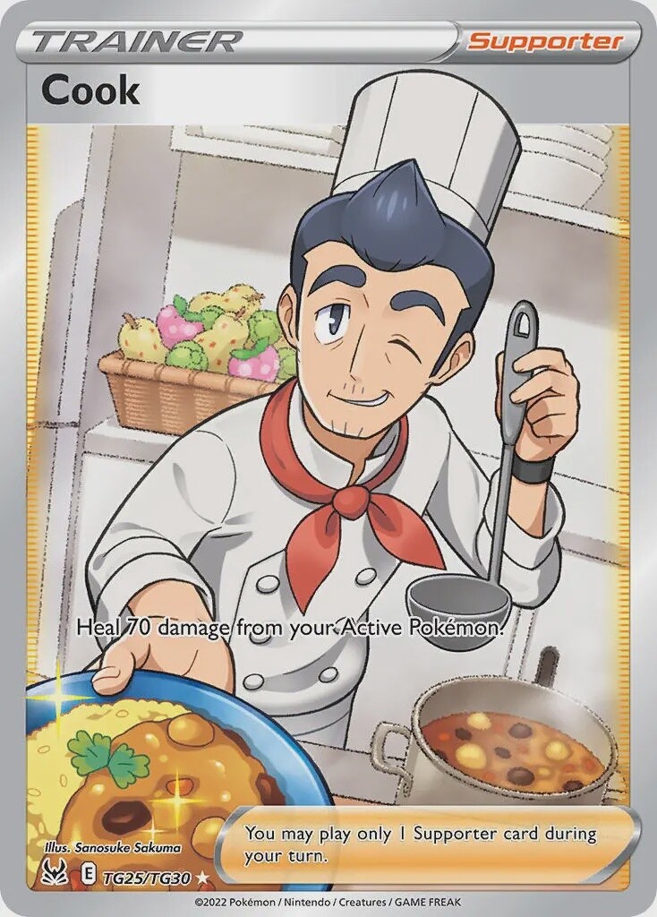 Cook - Ultra Rare - Lost Origin - TG25